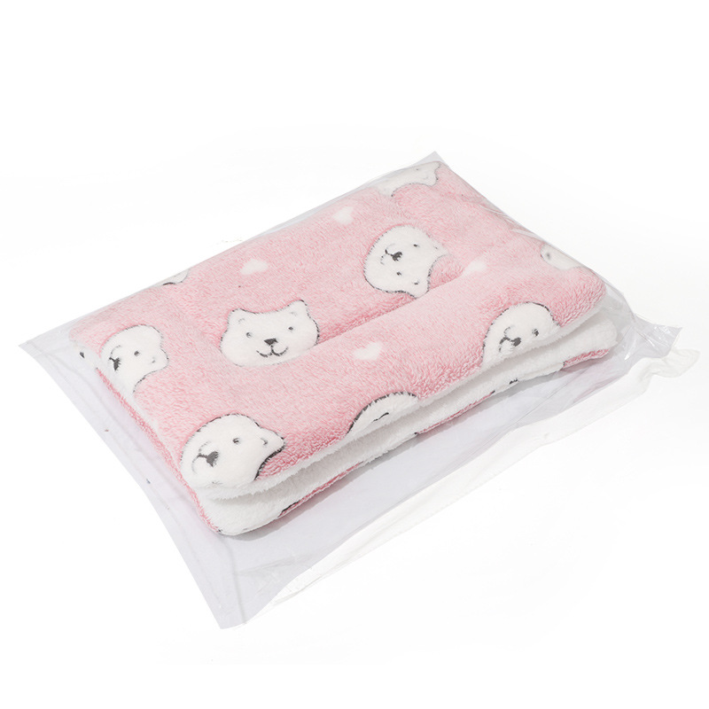 (Opp bag) pink bear