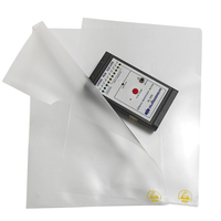 Porte-documents antistatique transparent ALLESD ESD à ouverture double face pour un bureau sans poussière