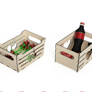 Boîte de rangement en bois pour la Fête des Mères, pièce en bois rectangulaire évidée en forme de cœur pour la Saint-Valentin, à personnaliser (DIY) - Product Image 4