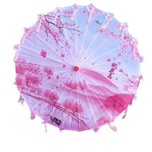 Sombrilla de Papel de Seda Blanca Manual Dericsson para Acampar, Bailar, Accesorios de Fotografía, Manualidades para Adultos - Product Image 3
