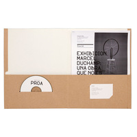Carpeta de archivos de presentación de papel Kraft marrón A4 resistente al agua personalizada de fabricación