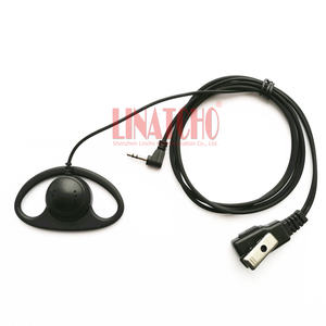 NOUVEAU 2.5MM T5720 T5725 T5800 T6200C Walkie Talkie <span class=keywords><strong>D</strong></span>-shape Good Quality PTT <span class=keywords><strong>Interphone</strong></span> Earpiece - Product Image 5