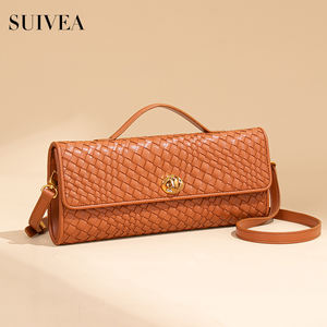 กระเป๋าสะพายไหล่เดี่ยวผ้าทอไฮเอนด์กระเป๋าสะพายข้างอเนกประสงค์และทันสมัยกระเป๋าถือสำหรับออกงานกลางคืนขายส่ง - Product Image 5