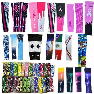 FQ Maßgefertigte Baseball-Eiscreme-Keks-Armstulpen Volleyball-Basketball-Armabdeckungen mit Stirnband-Set für Unisex-Kinder - Product Image 4