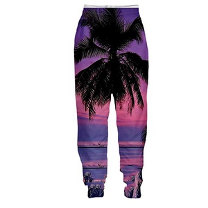 Pantalon d'été personnalisé pour hommes, dernier vêtement coloré, Sublimation à impression 3D, bon marché - Product Image 1