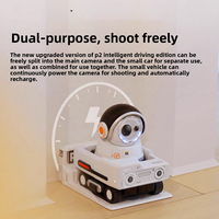 Upgrade Pet AI Mobile Kamera Moderne automatische Haustier fotografie Aktivität monitor AI-Berichte für Badezimmer PVC-Material quadratische Form