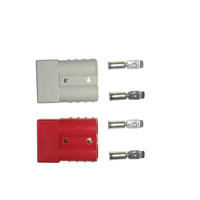 Conector de corriente grande de alta calidad, conector de alimentación de batería, terminales de conector Bipolar, 600V, 40A, 50A, 120A, 175A, 350A para carretilla elevadora