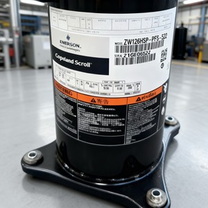 คอมเพรสเซอร์แบบสกรอลล์ Emerson Copeland รุ่น ZW126HSP PFS 522 สำหรับเครื่องปรับอากาศและเครื่องทำน้ำอุ่น - Product Image 1