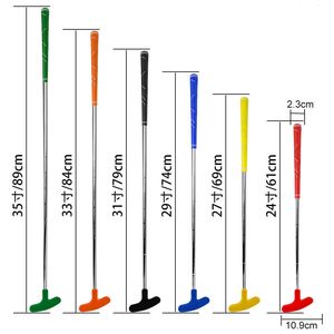 Высококачественные мини-гольфовые клюшки с индивидуальным логотипом OEM, легкие, из алюминиевого сплава, для детей/взрослых, для правшей, с резиновой рукояткой - Product Image 2