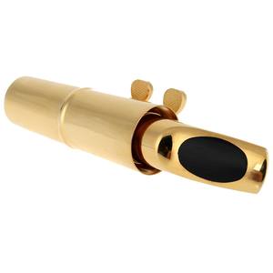 <span class=keywords><strong>Jazz</strong></span> <span class=keywords><strong>Alto</strong></span> Sax Saxofón 7C Boquilla con boquilla Parches Almohadillas Cojines Cap Hebilla Chapado en oro - Product Image 2