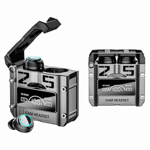 2023 New arrivals chơi game BT 5.2 Tai nghe điều khiển cảm ứng LED hiển thị độ trễ thấp Earbuds với Mic trong tai chạy tai nghe - Product Image 1