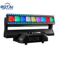 BOTAI 9x40W Ultra-Compact Alligator LED Barre Mobile Modulaire Pixel Base 18kg Léger DMX512 RGBW CE/RoHS Certifié pour DJ