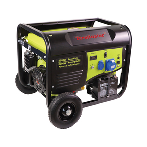 Offre Spéciale 110v 220v AVR monocylindre 17hp 7kw 8kw générateur d'essence avec roues fréquence 50Hz - Product Image 6