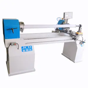 Cheap price Semi-automatic manual adhesive tape log roll & plastic paper core cutting machine