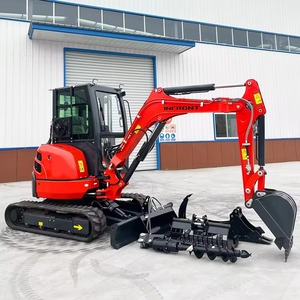 Livraison Gratuite, Moteur EPA Kubota, Nouvelle Mini-Pelleteuse sur Chenilles de 4 Tonnes, Mini-Excavatrice de 1 Tonne, 2 Tonnes, 3,5 Tonnes, Mini-Excavatrices Compactes - Product Image 6