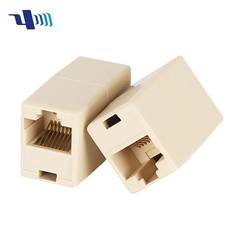 RJ45メスイーサネットケーブルエクステンダーカプラー