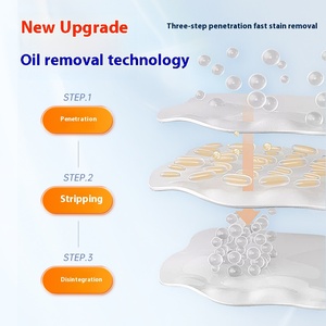 Agent de nettoyage d'huile de cuisine robuste 500 ml/bouteille pour l'élimination de la saleté sans hotte 1688 Agent d'<span class=keywords><strong>achat</strong></span> - Product Image 3