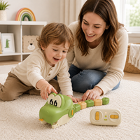 2026 RC Wachsende Schlange Spielzeug, Interaktive Schlange frisst Blöcke und wird länger, Lehrreiches MINT-Spielzeug für Kinder, Weihnachts- und Geburtstagsgeschenk
