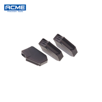 Insert Pahat Bubut CNC Karbida untuk Pembuatan Alur/Pemotongan SP200/SP300/SP400 untuk Baja Tahan Karat & Baja OEM Berlapis CVD/PVD