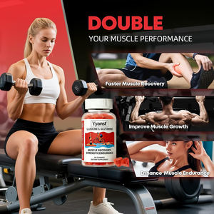 Gomitas de Alta Calidad de Marca Blanca con L-leucina y L-glutamina para la Recuperación Muscular y Mejora de la Resistencia Muscular - Product Image 3