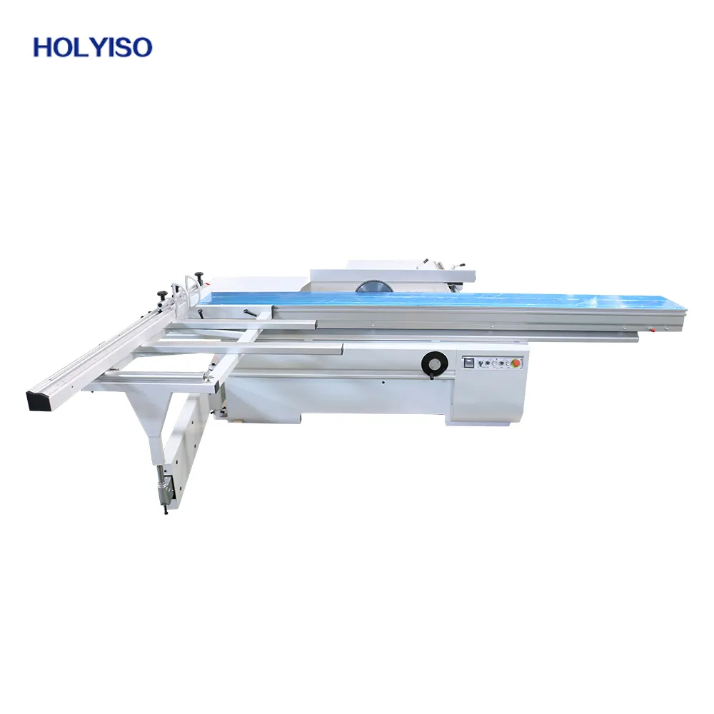 HOLYISO MJ45 yüksek hassasiyetli testere makinesi sürgülü masa paneli kesme makinası