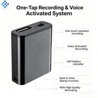 Enregistreur vocal miniature Q8, enregistreur vocal miniature Q8, directement de l'usine |   Magnétique 8g, Prix promotionnel, Commande de 1 pièce acceptée
