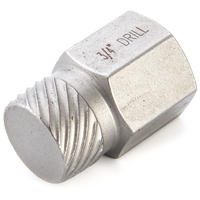 Extracteur de vis à tête hexagonale multi-cannelures pour extraction de vis endommagées, 25 pièces