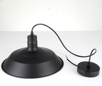 Lustre de restaurant style loft, lampe suspendue créative rétro industrielle, lampe suspendue en fer pour bar, bureau, lampe suspendue en forme de wok