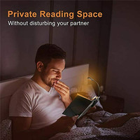 Nouvelle lampe de lecture LED flexible ambre rechargeable par USB, protection oculaire, lumière pour pupitre de musique, anti-lumière bleue