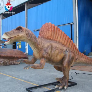 Анимационный движущийся Динозавр для парка тираннозавра