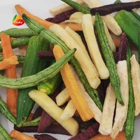 Chinese pittige groentesnack, knapperige groentesnack, makkelijke groentesnack