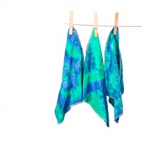 Kerajinan Mini Sains T-M404 Sapu Tangan Kayu Tie-Dye Warisan Budaya untuk Siswa TK dan SD Sains