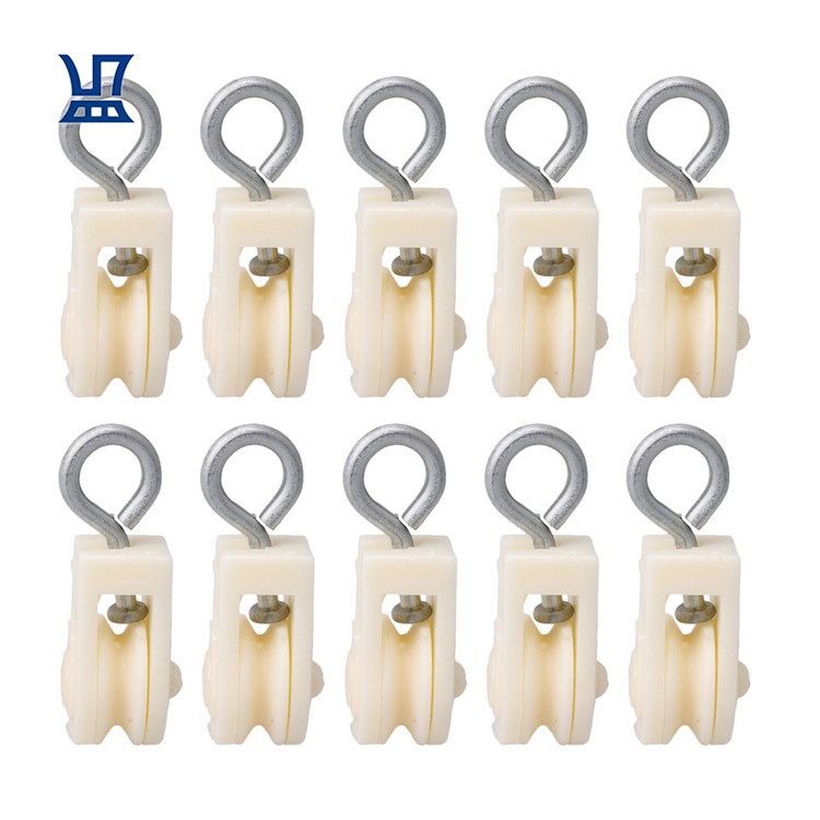 10 шт. подвижных крючков из нержавеющей стали и нейлона