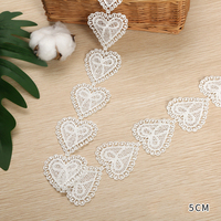 2.8CM Largeur Broderie À La Main BRICOLAGE Cheveux Accessoires À Coudre Matériel Juste une garniture Dentelle Tissus Pour Robes