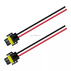 New SKYEARTH High Temperature Resistant H11 Headlight <b>Socket</b> (Black) for Universal Fitment-Reliable Electrical Connection Harsh - Product Image 2