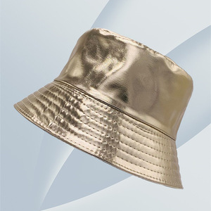 Chapeau <span class=keywords><strong>de</strong></span> pêcheur personnalisé en usine, logo sur mesure, chapeau <span class=keywords><strong>de</strong></span> voyage extérieur pour <span class=keywords><strong>femme</strong></span>, pare-soleil, imperméable, coupe-vent, toutes saisons, casquette en tissu PU - Product Image 4
