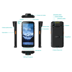 Android 14 4G PDA handheld <span class=keywords><strong>terminal</strong></span>: krachtig hulpmiddel voor mobiele werknemers met snelle connectiviteit voor efficiënt gegevensbeheer - Product Image 6