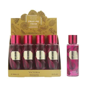 Commercio all'ingrosso marche corpo nebbia profumo filosofia corpo splash set 250ML per donna