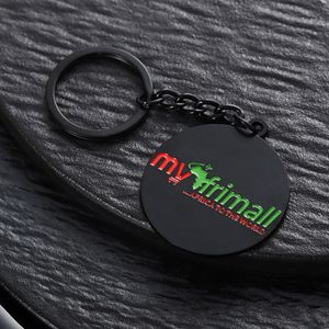 2025 3D logo chìa khóa xe Móc chìa khóa chủ với logo cho công ty lưu niệm tên Thư khắc Keychain - Product Image 3