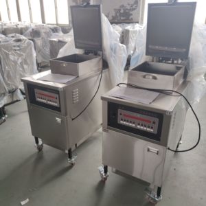 業務用電気圧力フライヤー チキンフライヤー機 32羽の手羽先・もも肉用 - Product Image 3