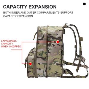 Tactical Hydration Backpack Flatpack D3 Carrier <b>Molle</b> Pouch Hunting Gear Multipurpose Vest Assault Softback Travel <b>Bag</b> - Product Image 3