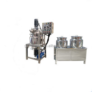 Équipement de production de cosmétiques 100L Mélangeur émulsifiant sous vide Huile pour cheveux Machine de fabrication - Product Image 1