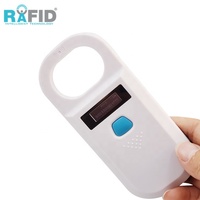 Lecteur RFID pour animaux ISO 11784/5 USB 125KHz/134.2KHz, lecteur de puce animale FDX-B EMID, scanner de microchip pour animaux domestiques, chiens, chats