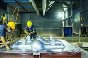 Équipement de moulage d'essieux automobiles, ligne de moulage par procédé V - Product Image 2