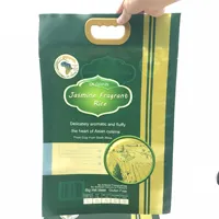 Пластиковый нейлоновый пакет для упаковки риса 10 кг с принтом на заказ