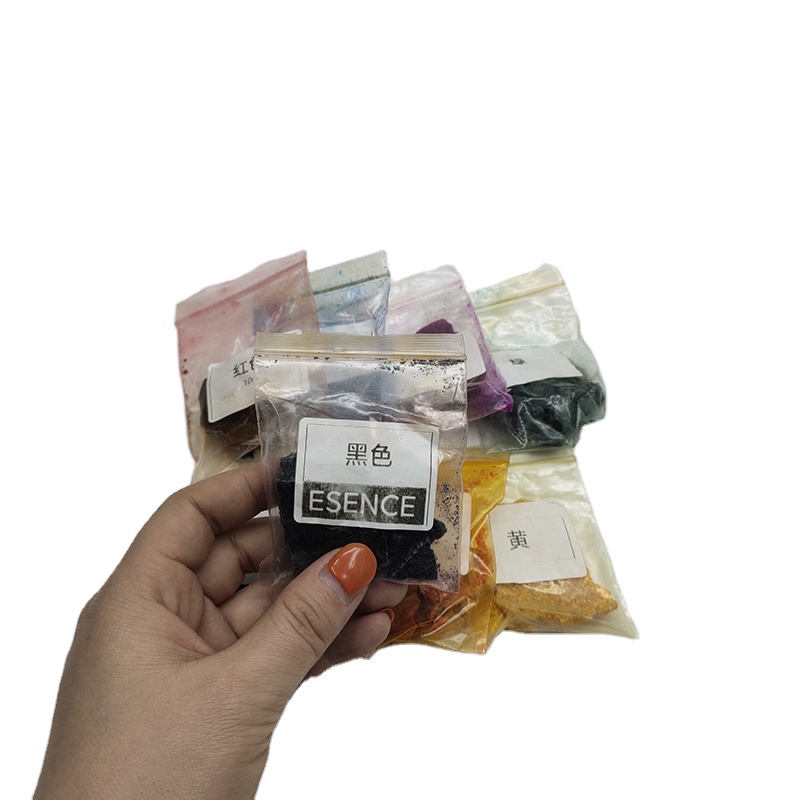 Оптовая продажа 10 г/пакет пакет лампы в форме свечи краски светлого цвета для настроить лампы в форме свечи Краска для волос набор «сделай сам» для ароматические соевый воск свечи