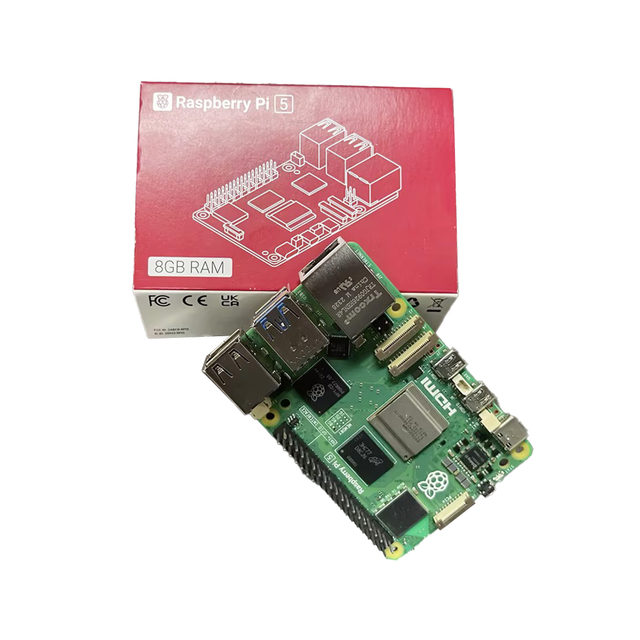 Stock Raspberry Pi 5 AI Model B De 2GB 4GB 8GB Model Pi5 2 GB 4 GB 8 GB Kit Starter Computer Pc 2G 4G 8G Development Board case