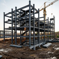 Immeubles de bureaux préfabriqués à grande hauteur, multi-résidentiels, en structure métallique légère préfabriquée, design moderne