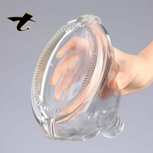Botella de Licor de Vidrio Vacía Personalizable de 700 ml con Tapón de Corcho para Brandy, Vodka, Ginebra, <span class=keywords><strong>Ron</strong></span>, Tequila y Licores - Forma Impresa con Serigrafía - Product Image 3