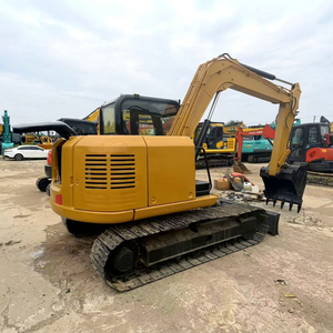 รถขุด CAT 308E น้ำหนักใช้งาน 8 ตัน สีเหลือง เครื่องจักรก่อสร้าง พร้อมบุ้งกี๋ขุด - Product Image 1